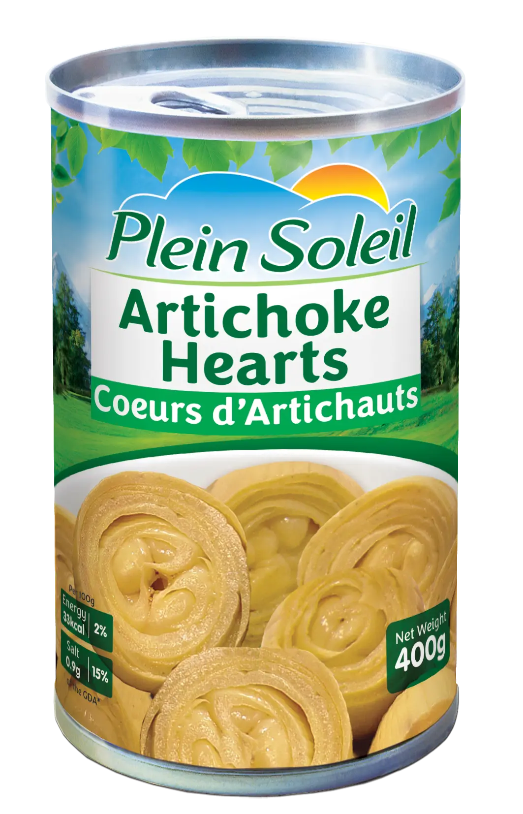 Artichoke Hearts Plein Soleil 400 g